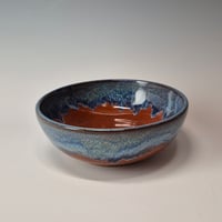 Image 1 of Everyday Bowl: Spicy Squash (Orange) with colored rim