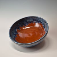 Image 4 of Everyday Bowl: Spicy Squash (Orange) with colored rim
