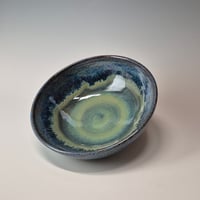 Image 4 of Everyday Bowl: Lichen (Green) with colored rim 01202601