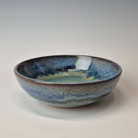 Image 1 of Everyday Bowl: Lichen (Green) with colored rim 01202602
