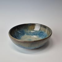 Image 2 of Everyday Bowl: Glacial Waters (Turquoise) with colored rim 01202601