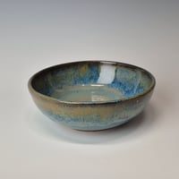 Image 2 of Everyday Bowl: Glacial Waters (Turquoise) with colored rim 01202602