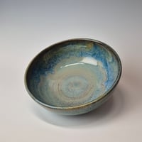 Image 4 of Everyday Bowl: Glacial Waters (Turquoise) with colored rim 01202602