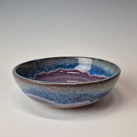 Image 1 of Everyday Bowl: Huckleberry (Purple)with colored rim 01202601