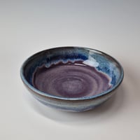 Image 3 of Everyday Bowl: Huckleberry (Purple)with colored rim 01202601