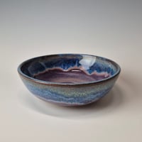 Image 2 of Everyday Bowl: Huckleberry (Purple)with colored rim 01202602