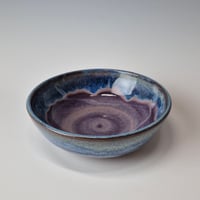 Image 4 of Everyday Bowl: Huckleberry (Purple)with colored rim 01202602