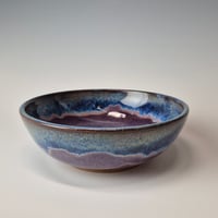 Image 1 of Everyday Bowl: Huckleberry (Purple)with colored rim 01202602