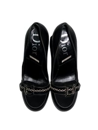 Image 1 of Christian Dior x John Galliano Logo Buckle Pumps - EU 36.5