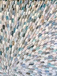 Image 2 of 'Held in Light' - 122x122cm, FRAMED in oak