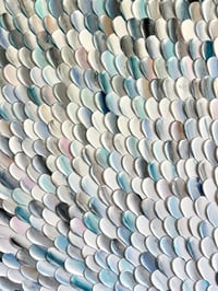 Image 3 of 'Held in Light' - 122x122cm, FRAMED in oak