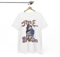 Image 1 of Jim E. Brown Tethered T-Shirt (Designed by Juliette Collet)