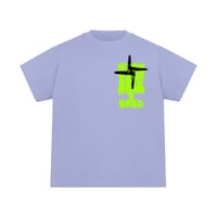 Image 2 of St Brigid Tee (Violet)