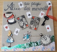 Image 1 of Cadre Alice au pays des merveilles