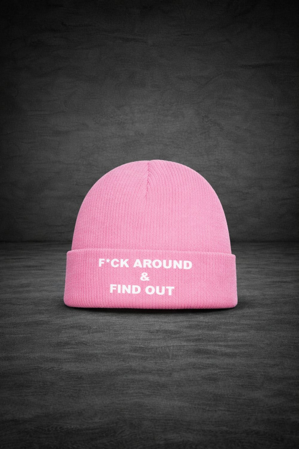 Image of  F*ck Around & Find Out Beanie Pink