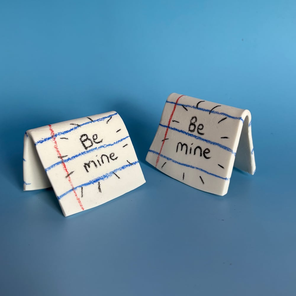 Image of Be Mine Ceramic Card