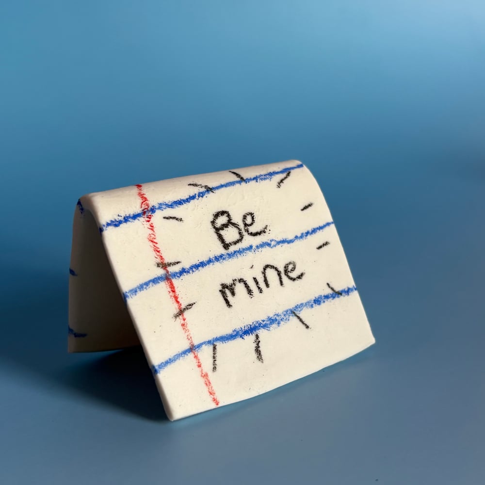 Image of Be Mine Ceramic Card