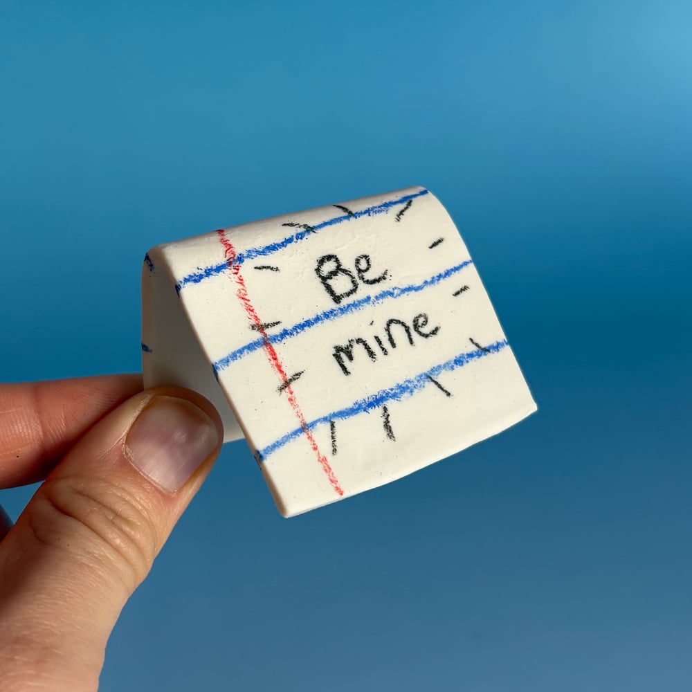 Image of Be Mine Ceramic Card