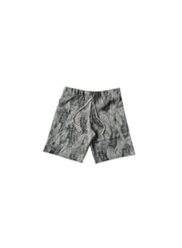 Image 1 of Short à motif noir et argenté 