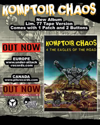 Image 4 of Komptoir Chaos '' 4 The Eagles Of The Road '' Tapes