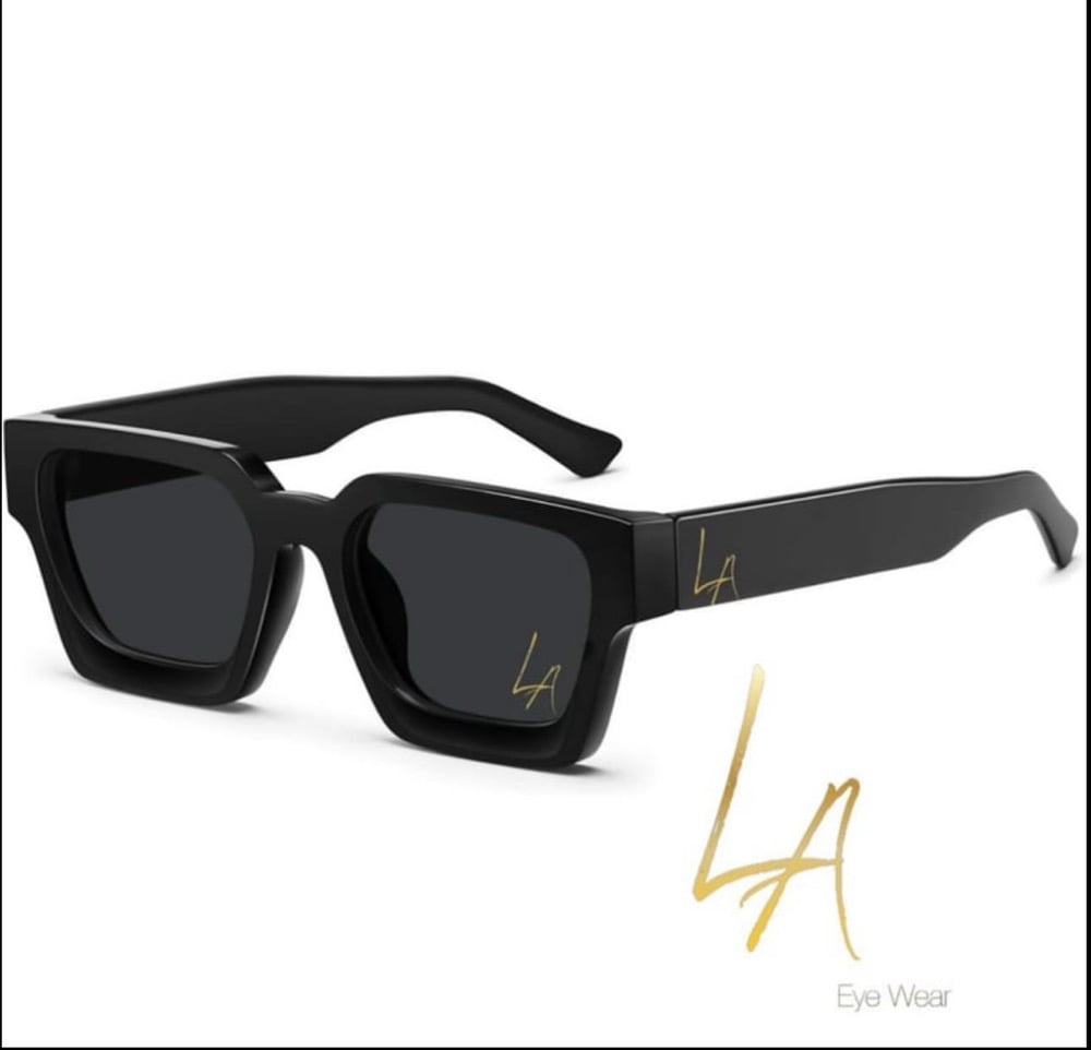 Image of square “LA” Eyewear  (smoke tint) PRE ORDER 