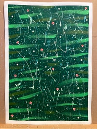 Image 1 of Fanciful Forest Painting