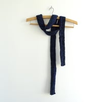 crochet skinny scarf