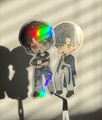 Image 2 of LaDs Chibi Idol Holo Stickers