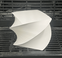 White Spiral Pad 3.5"