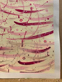 Image 3 of Blushing Blossoms Painting
