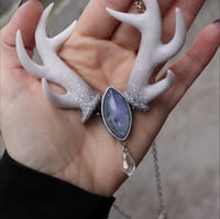 Image 2 of Winter Forest Guardian necklace