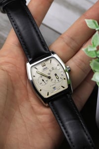 Image 2 of 1990s Oris Regulator Tonneau 7476 - Automatic Oris 649 Cal movement