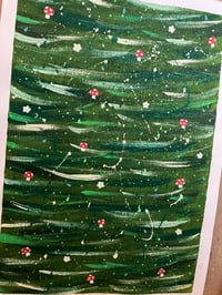 Image 4 of Mushroom Meadow Painting
