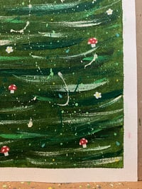 Image 3 of Mushroom Meadow Painting