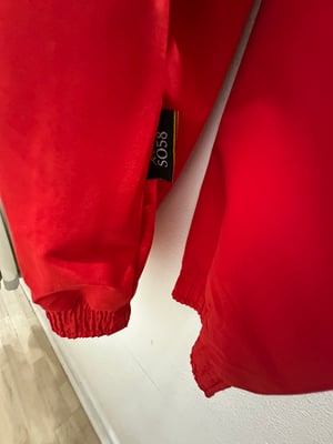 Image of ‘Yr Aran Anorac’  in Red (Unisex) 