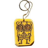 Image 1 of Ultra legendary sad Bob and kitty key chain