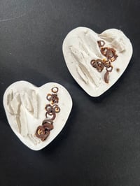 Image 1 of Archaeological Heart (Small, set of 2)