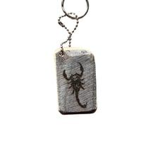 Image 2 of evil ass scorpion and 3 cute kittens key chain