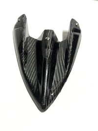 Image 1 of Ucarbonex Suzuki LTR450 2006-2009 Beak Headlight Eliminator Electronic Shield - CARBON FIBER