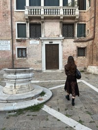 Image 7 of Mermaid Lace Skirt — Black