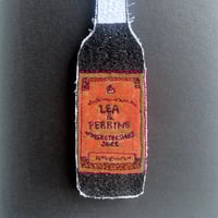Image 2 of Stitched Lea & Perrins Worcestershire Sauce artwork