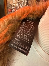 Image 3 of Vintage Women’s XXXL Faux Fur Long Trench