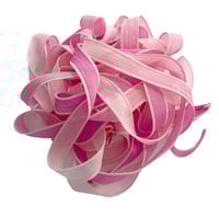 Image 5 of 1PC. CANDY HEARTS 42" hand dyed wrist wrap bracelet silk ribbon//Yoga wrist wrap bracelet ribbon