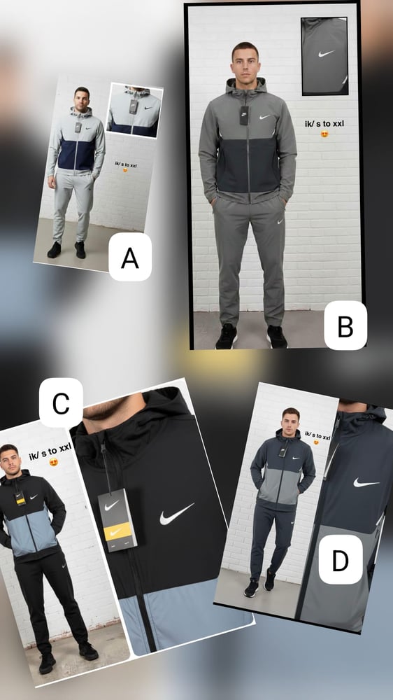 Image of Mens Premium Nike Tracksuit 