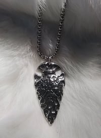 Image 7 of 👑The Armored Kingdom Warlord Arrowhead Necklace 