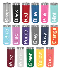 Image 2 of Personalized Tumblers, Custom Tumbler with Lid, Stainless Steel Tumbler, Tumbler with Slider Lid,...