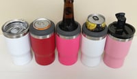 Image 2 of Personalized Can Cooler, 5 in 1 Can Cooler, Custom Tumbler with Lid, Stainless Steel Tumbler, Tum...
