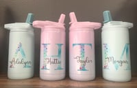 Image 6 of Personalized Kids Water Bottle: Insulated Rainbow Tumbler