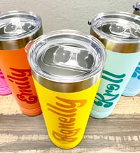 Image 8 of Personalized Tumblers, Custom Tumbler with Lid, Stainless Steel Tumbler, Tumbler with Slider Lid,...