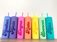 Image 9 of Custom Vacation Tumblers: Personalized Vacation Party Favors, Girls Trip Tumblers, Bridesmaid Tum...